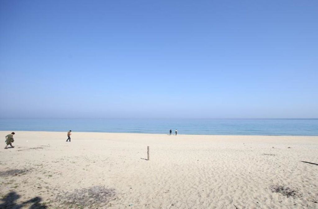 등명 해변
