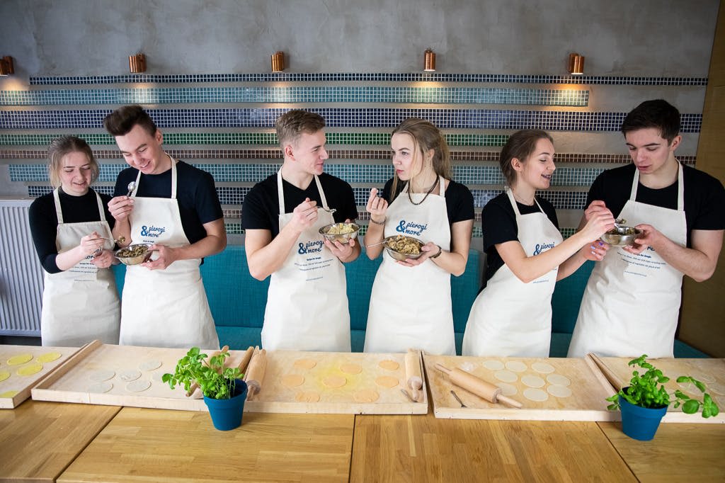 폴란드식 만두 쿠킹 클래스