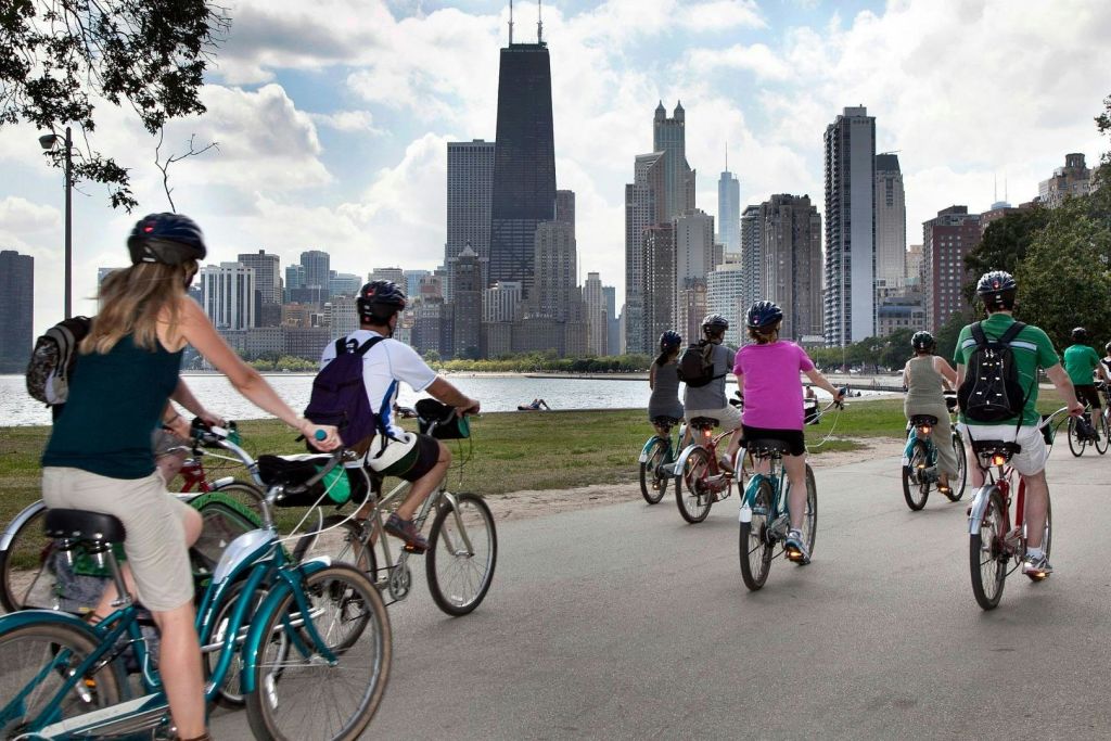 호숫가 지역 자전거 투어