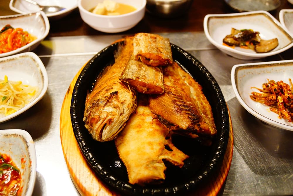 모둠 생선구이