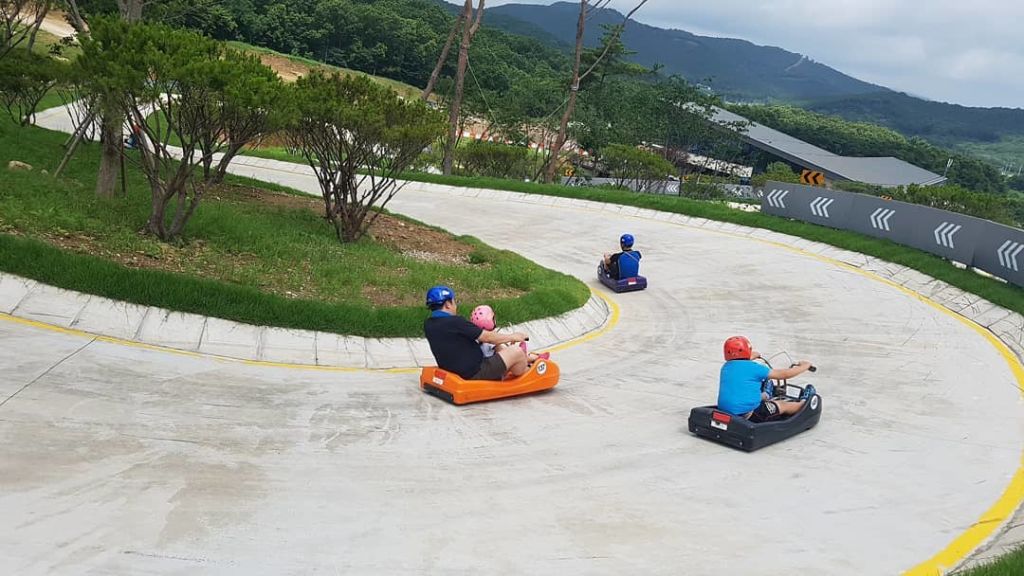 강화씨사이드리조트 루지 체험