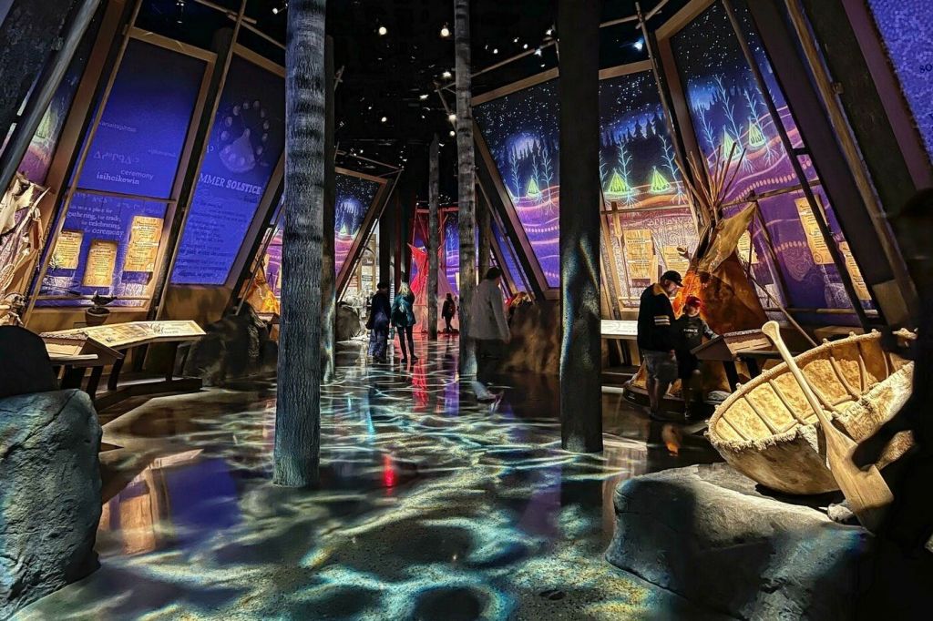 포트 에드먼턴 공원에서 원주민 만나기