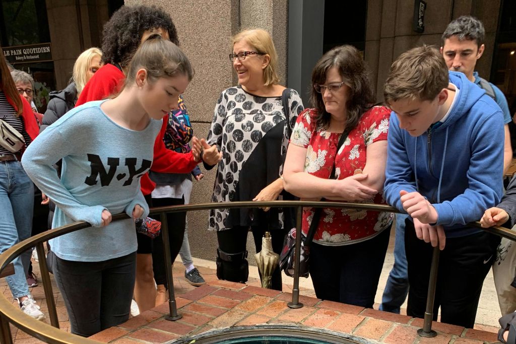 뉴욕 노예 제도와 지하철 투어