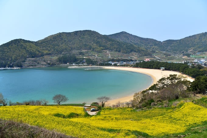 남해 물미 해안 도로