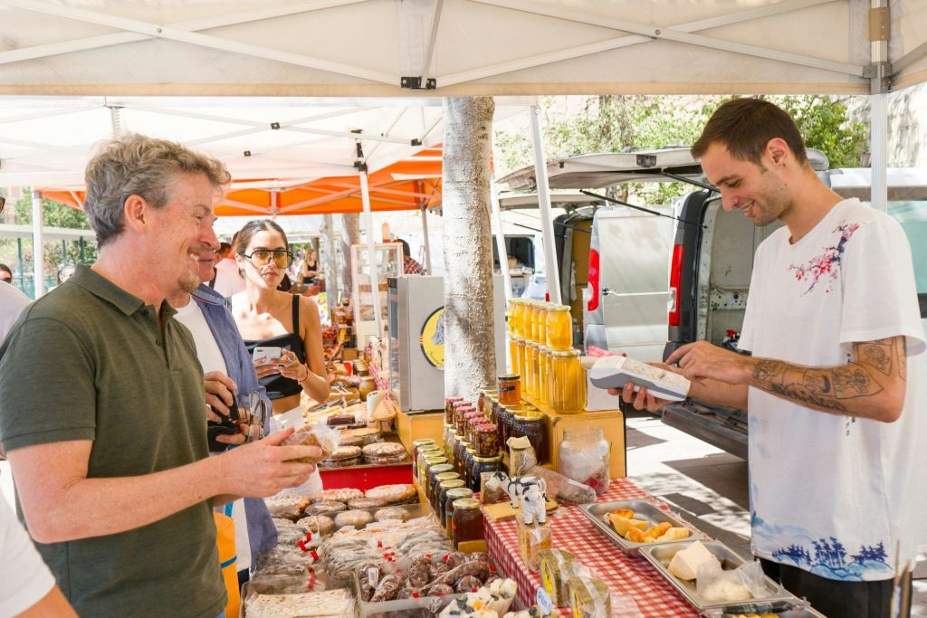 몬세라트 현지 시장