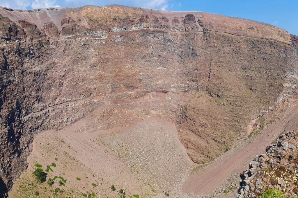 베수비오 산 정상