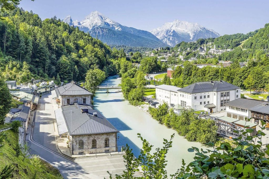 소금 광산 Berchtesgaden 남서부 독일 SALT WORKS AG