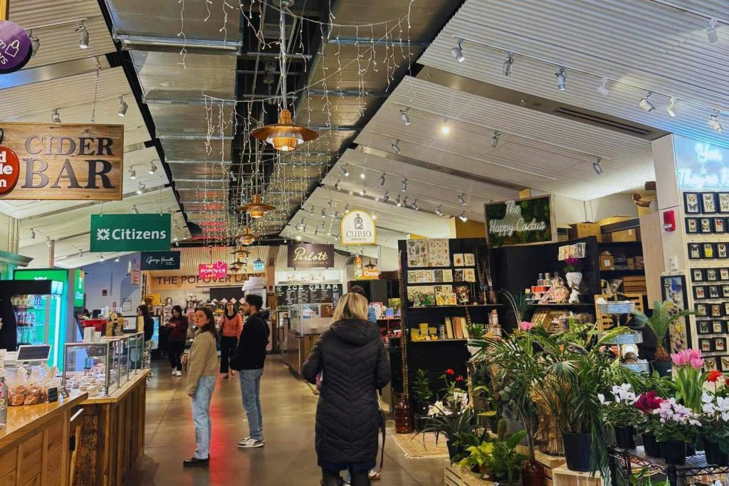 보스턴 시장 내부