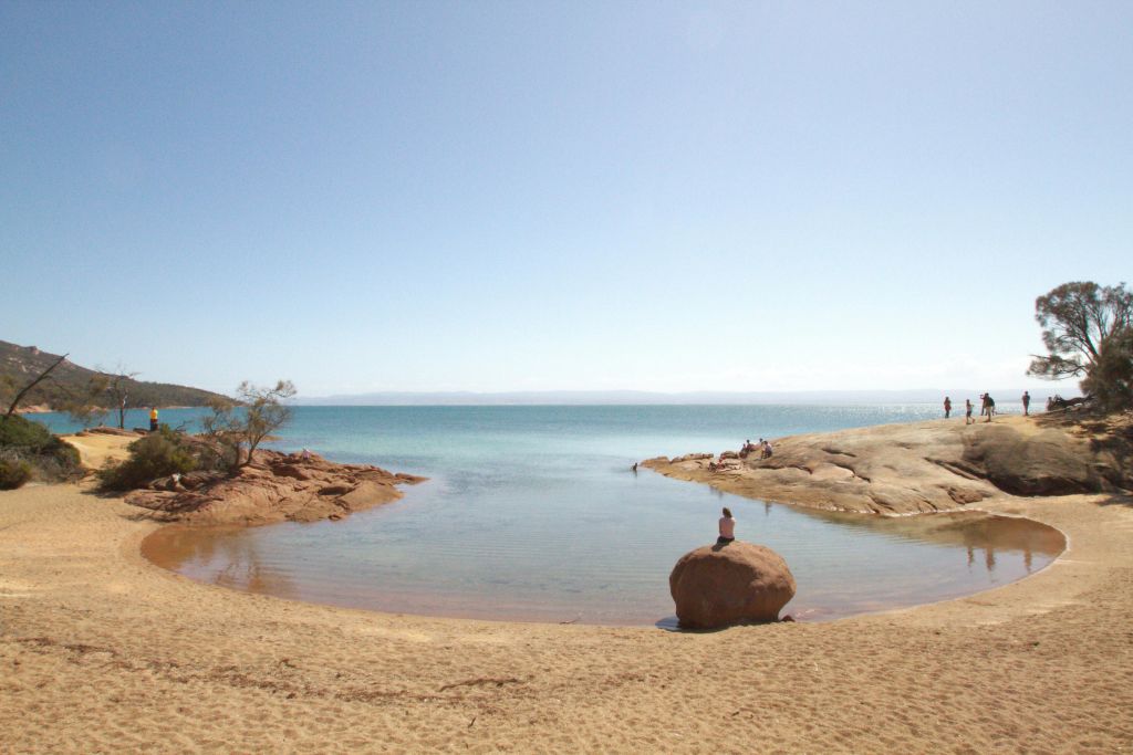 허니문 베이의 평온함