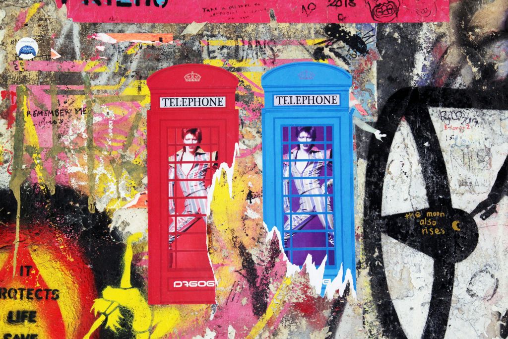 베를린 거리 벽화