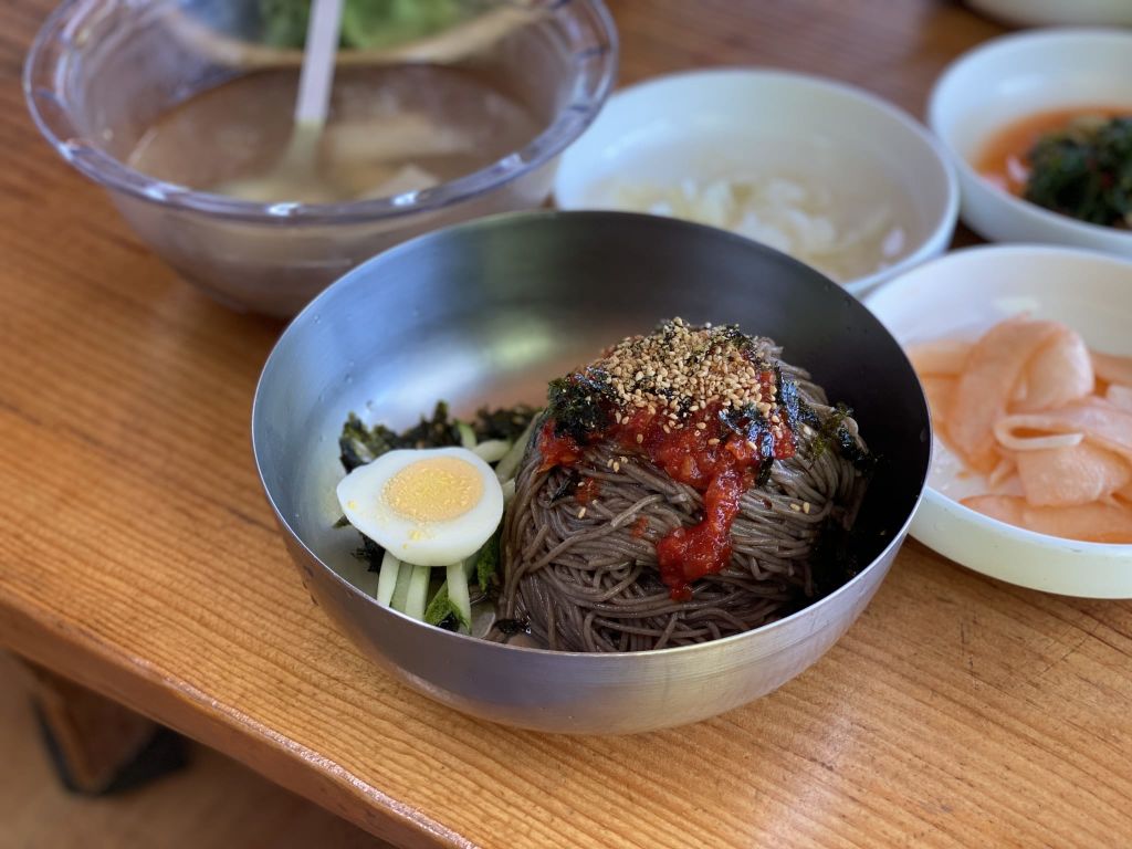 영광정 메밀 국수