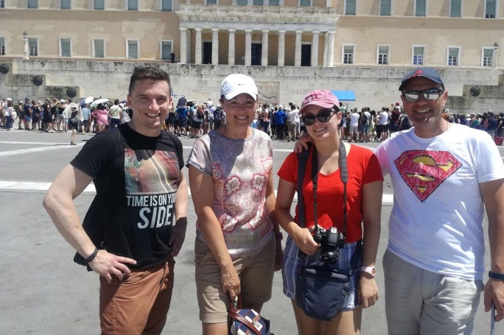 신타그마 광장에서 즐기는 소그룹 투어