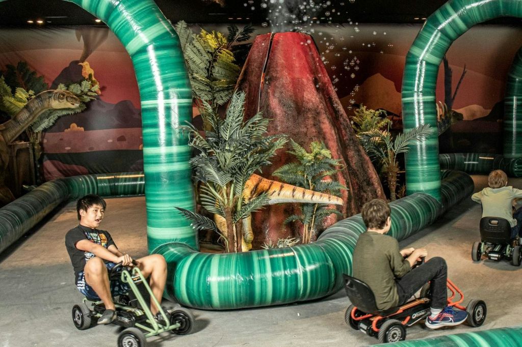 화산 페달 카트 트랙