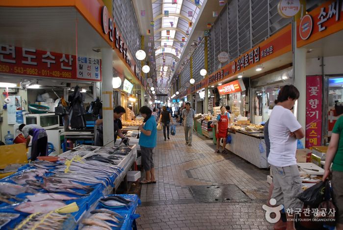 온양 온천 시장