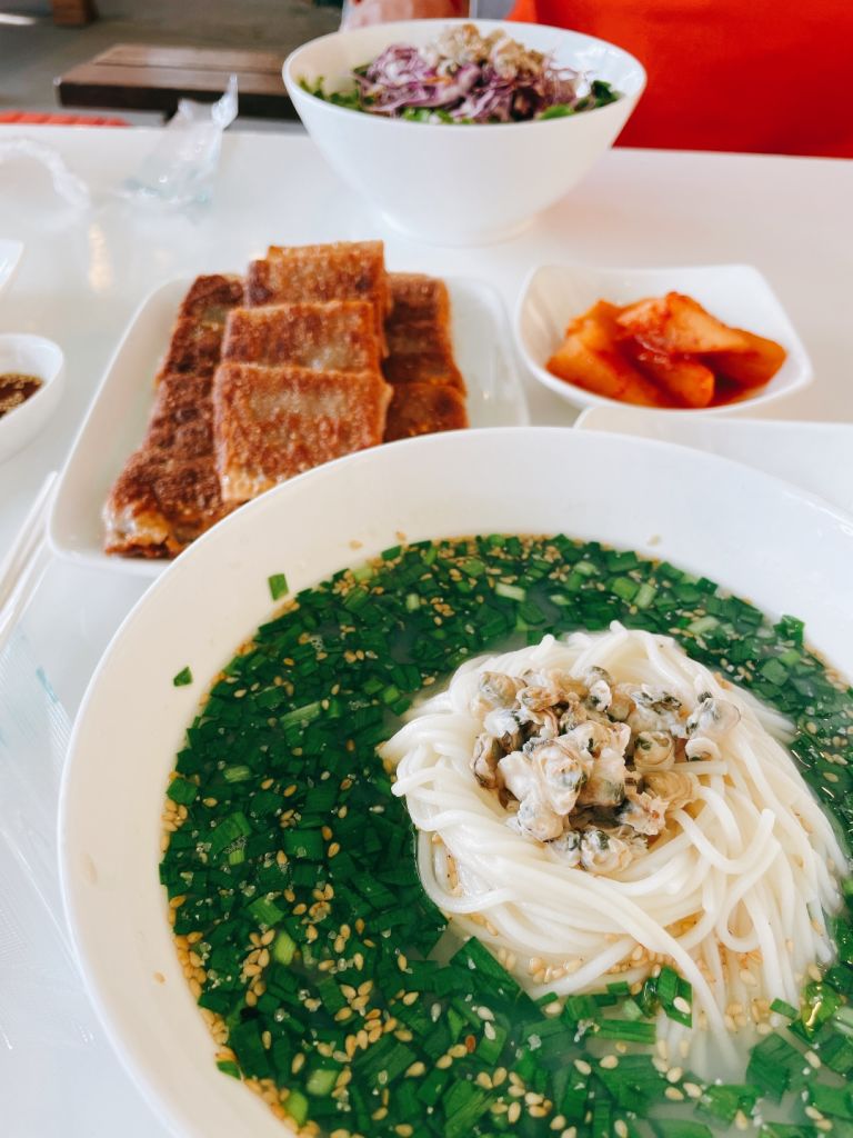 섬진강 재첩 국수