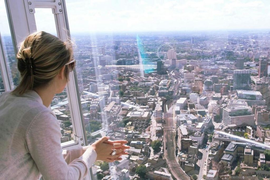 도시 전역의 놀라운 전망