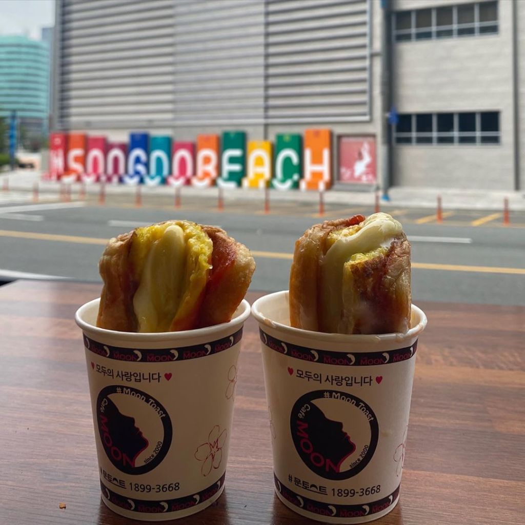 문 토스트 송도 점