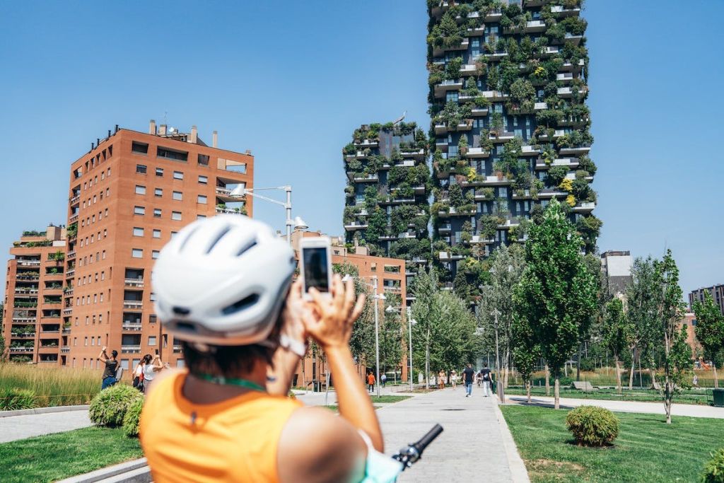 수직 목재 건물