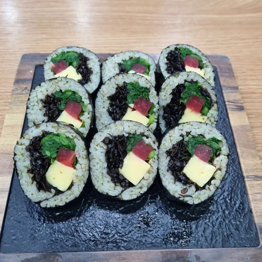 배말 칼국수 김밥 사천 케이블카 점