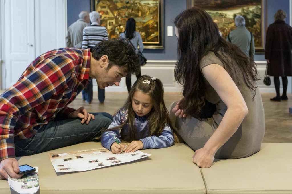 노스브라반트 박물관에서 아이들을 위한 사파리 보물찾기