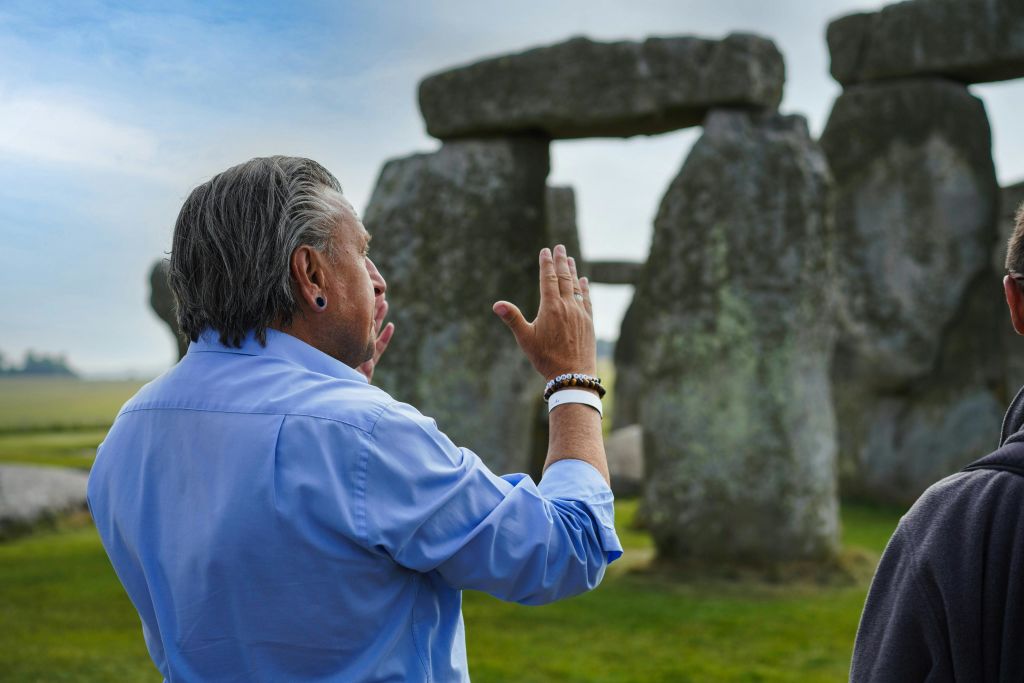 스톤헨지의 가이드