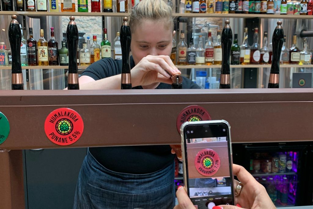 현지 수제 맥주 시음