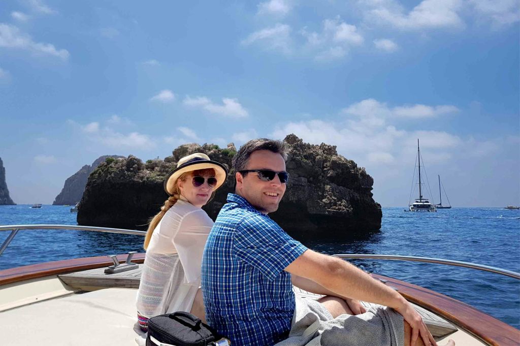 선상에서 즐기는 휴식