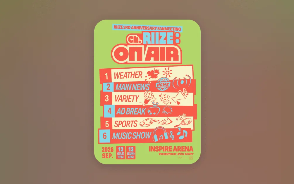RIIZE 3RD ANNIVERSARY FANMEETING - Ch. RIIZE : ON AIR