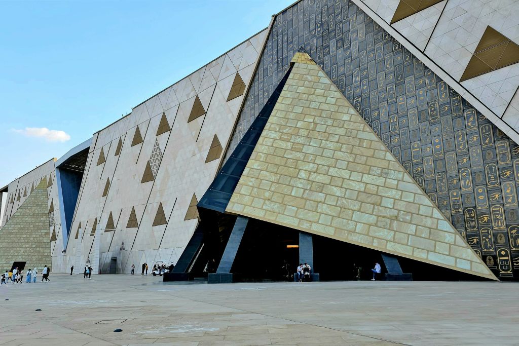 Entrance to Grand Egyptian Museum
