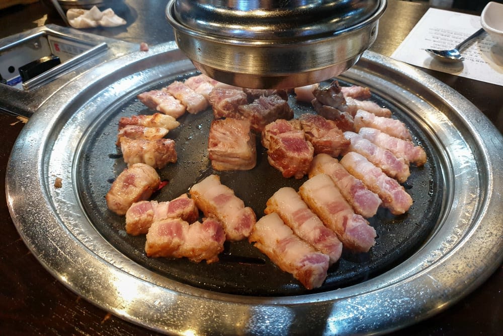 흑돼지 생오겹살