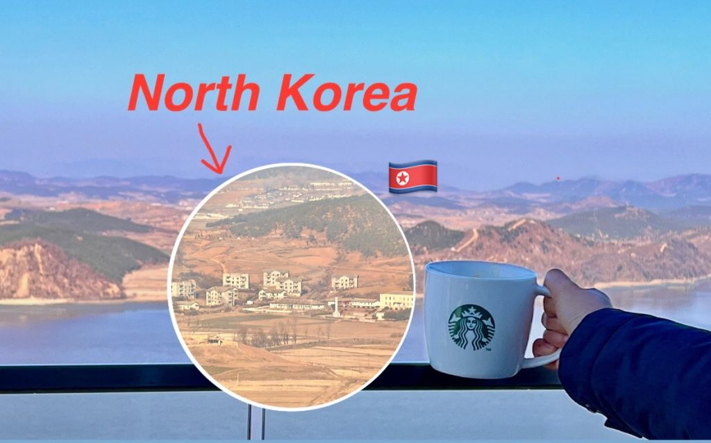 Best North Korea View & Closest Starbucks to DMZ tour from Seoul
