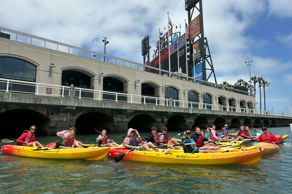 샌프란시스코에서 카약 타기
