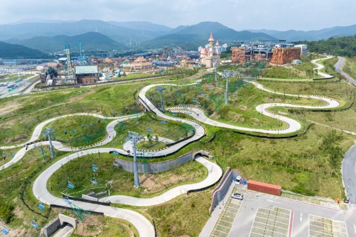 釜山出发] 釜山斜坡滑车户外活动一天团| NOL World