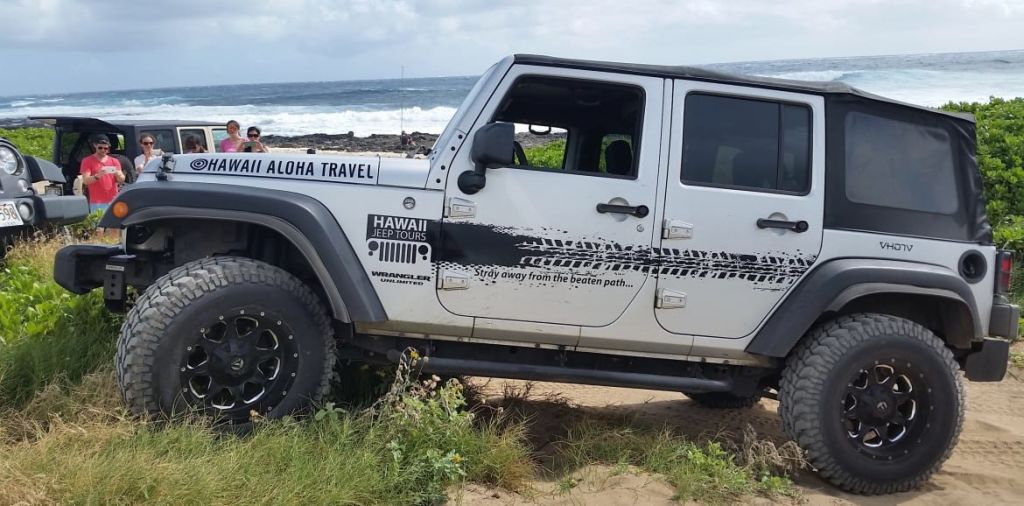하와이 지프 투어