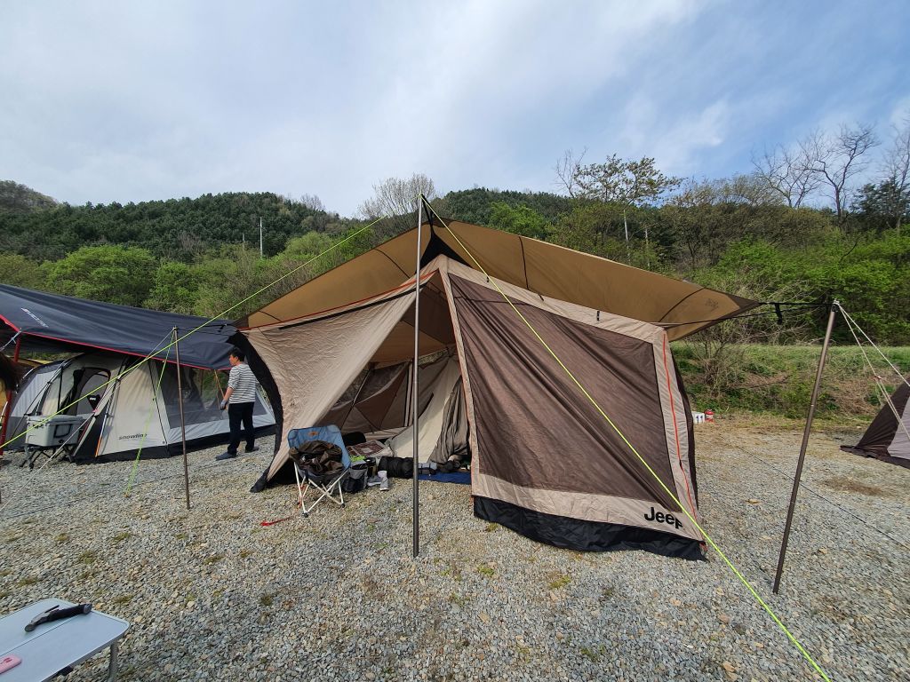 고모네의 멋진 쉘터.