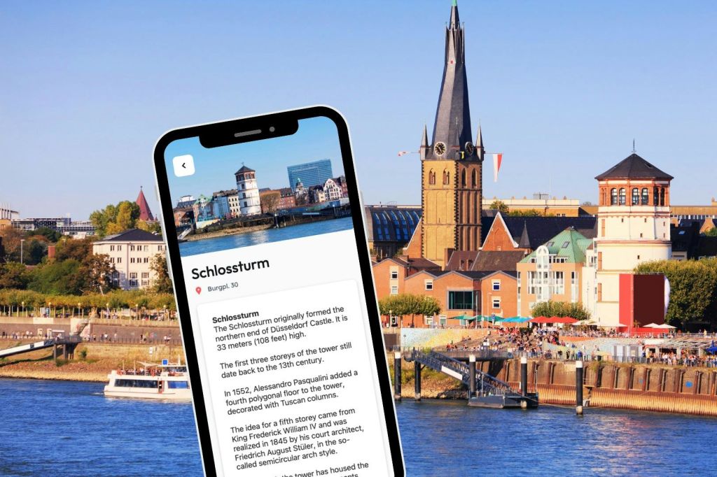 뒤셀도르프에서 즐기는 보물찾기 게임