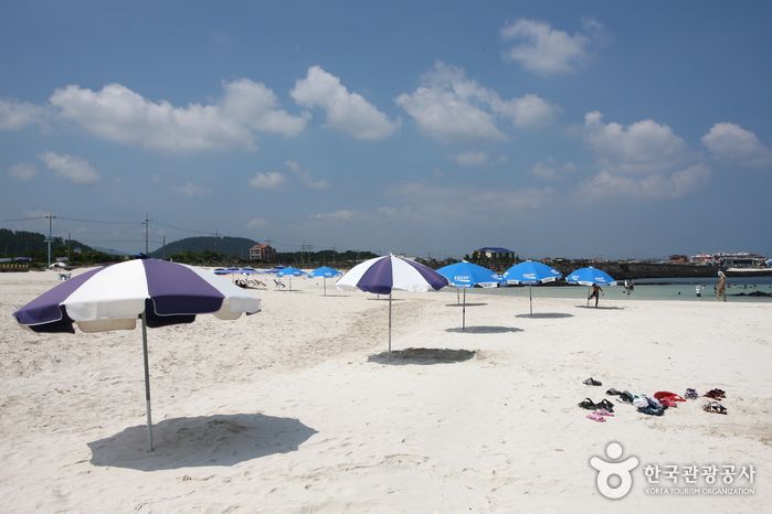김녕 해수욕장 야영장