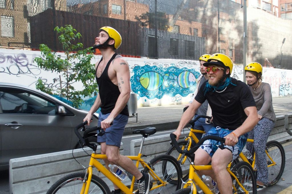 보고타 라칸델라리아 자전거 투어