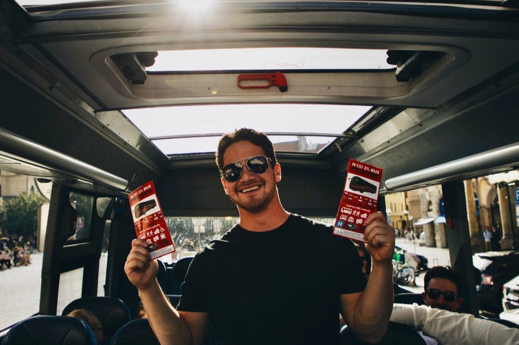 프라하에서 즐기는 승하차