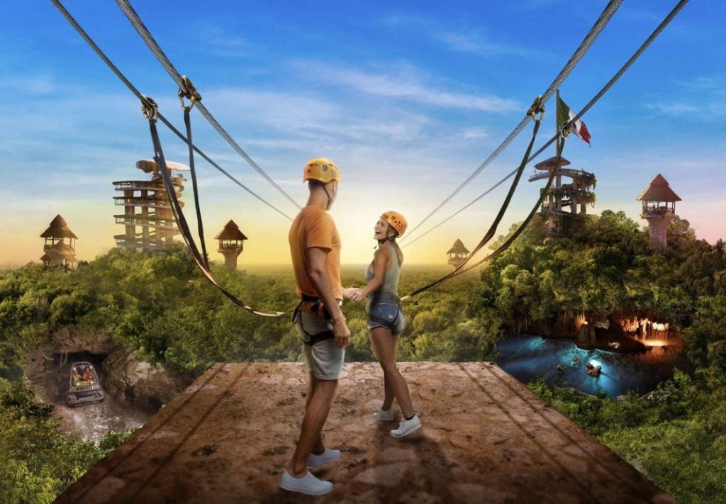 집라인 드롭 램프