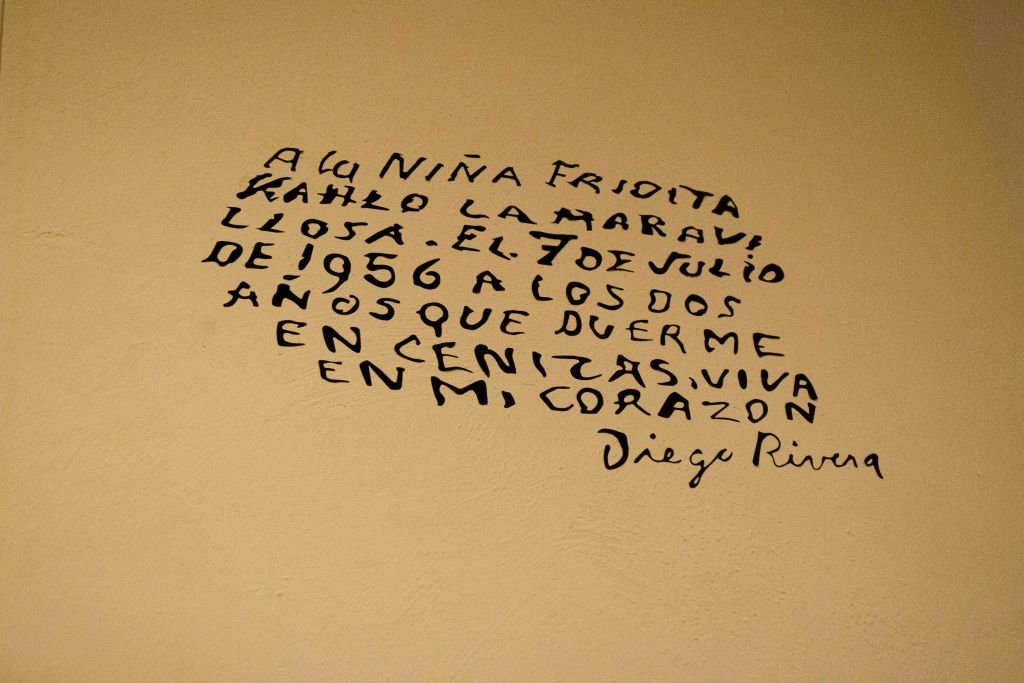 디에고가 프리다에게 보내는 메시지