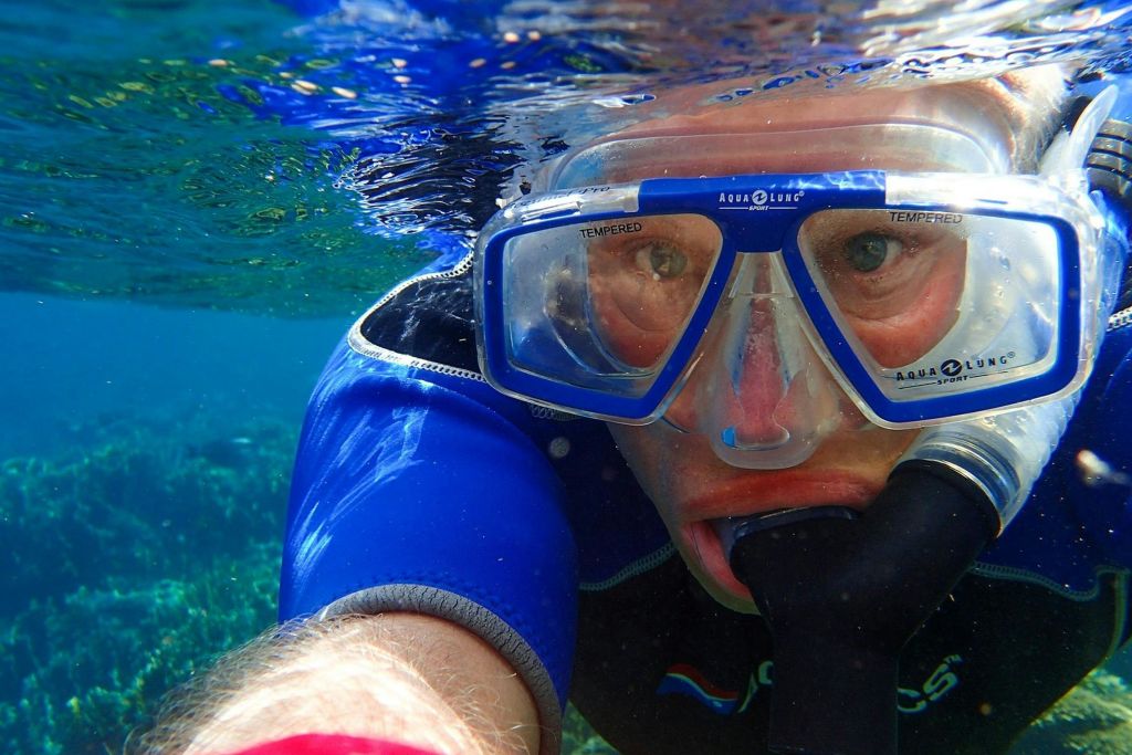 스노클링을 할 때 볼 수 있는 놀라운 것들이 너무 많습니다.