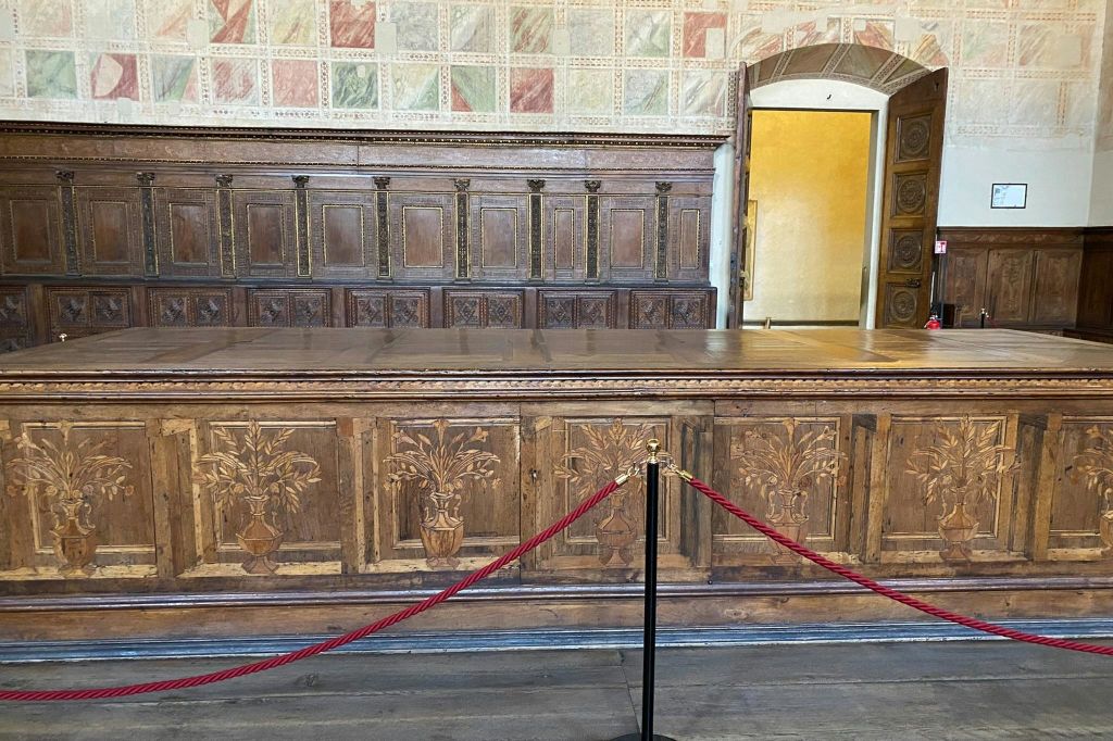 Interior of the Basilica of Santa Croce
