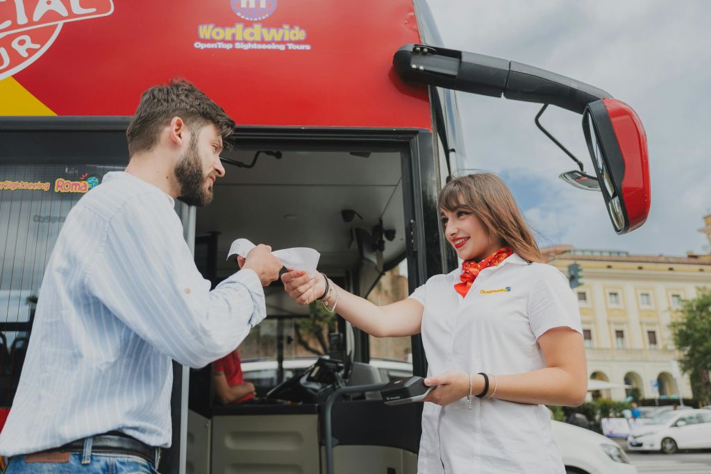 로마 시내 관광 + 치비타베키아에서 버스로 이동