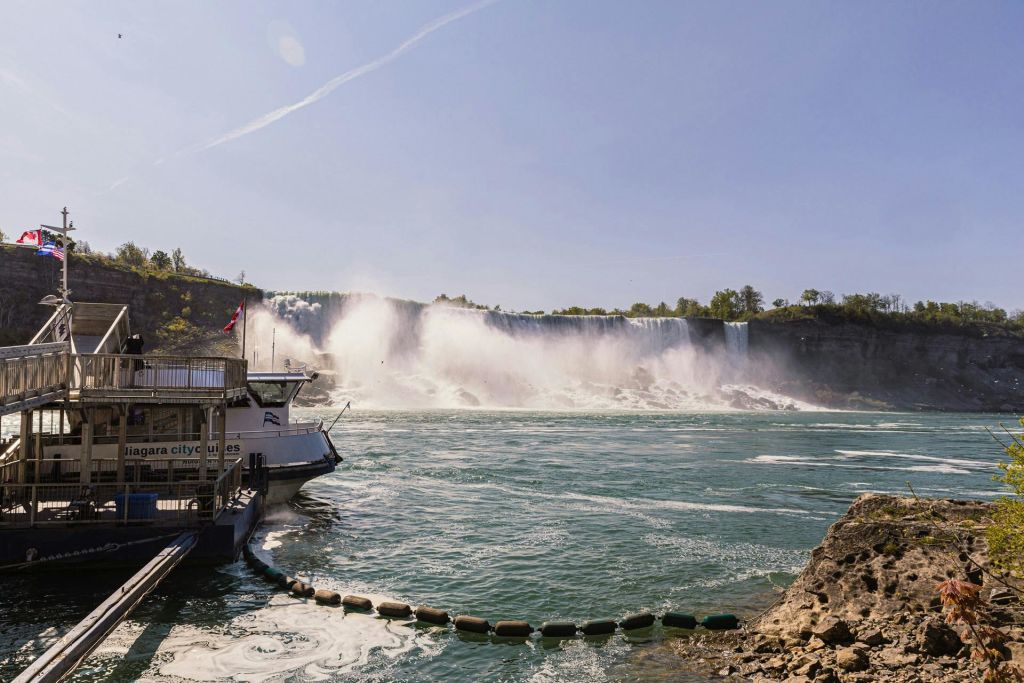 Exclusive First on the Boat Niagara Falls Tour & Journey Behind the Falls