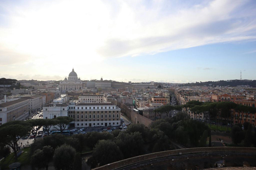 테라스에서 바라보는 탁 트인 전망