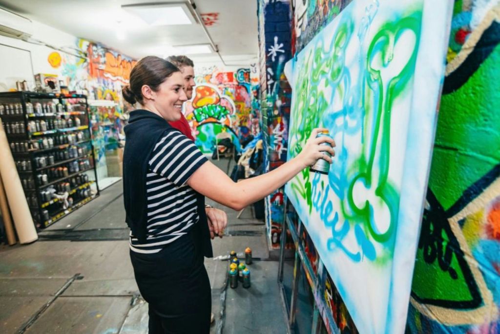 Spray paint workshop