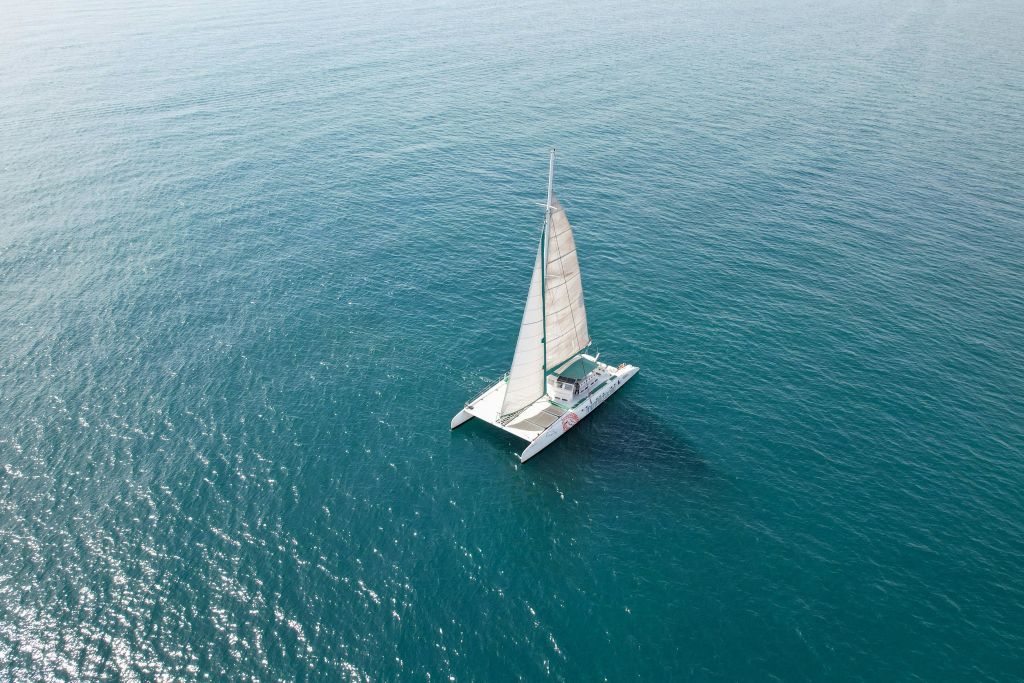 쌍동선 요트 여행