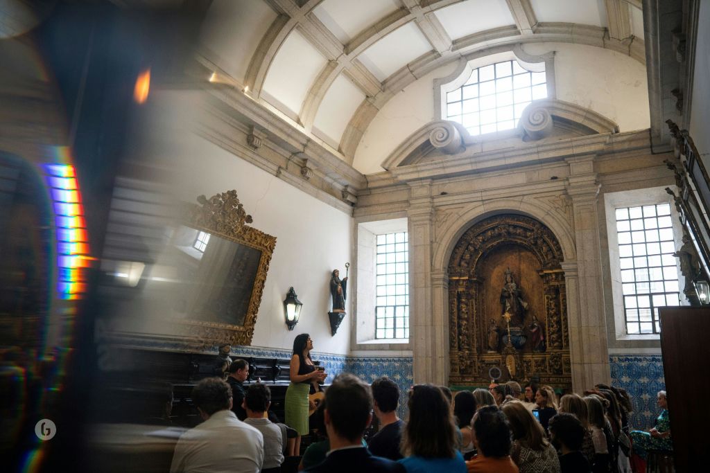 상벤투다비토리아 수도원 18세기 성체성사 내부에서 즐기는 파두 콘서트