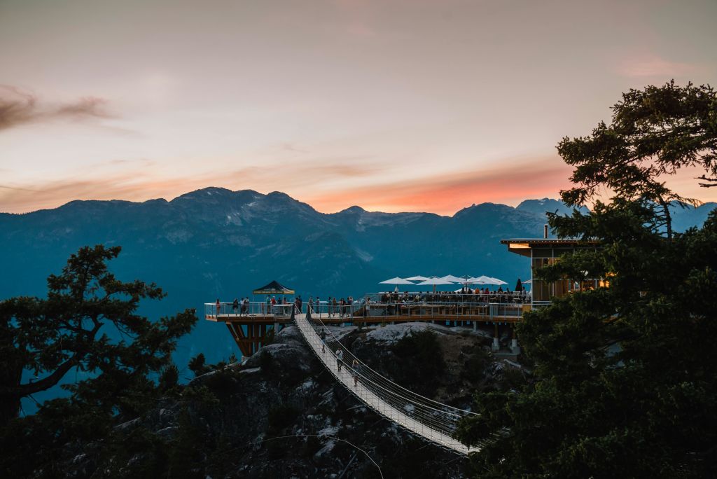 석양에 즐기는 산장 & 전망대